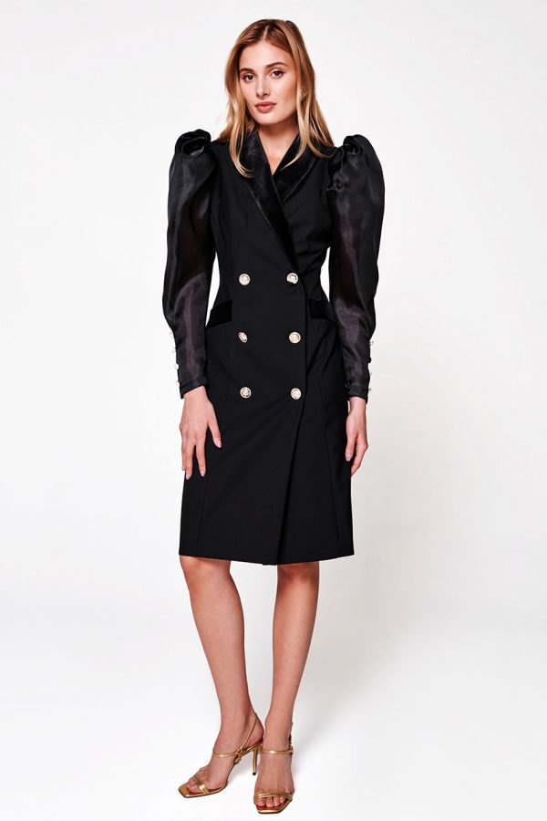 Платье средней длины