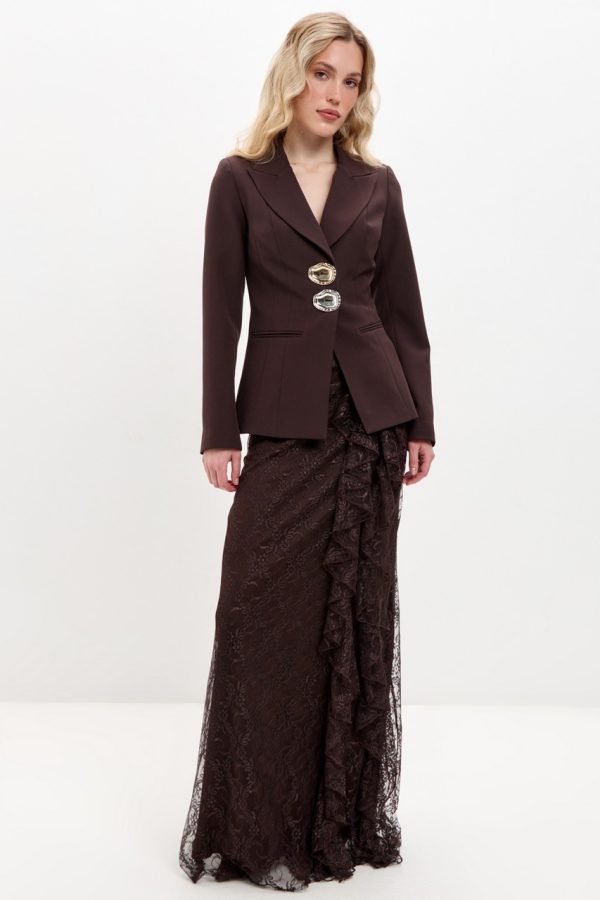 Костюм с юбкой