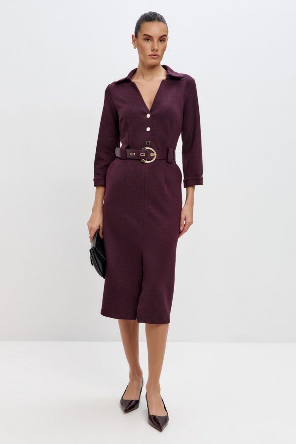 Платье средней длины