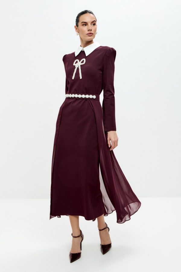 Платье средней длины